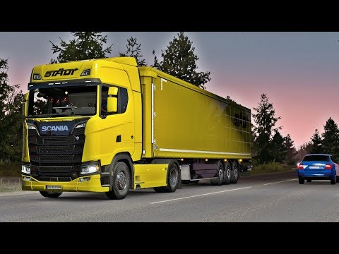 ETS2 1.36 - SCANIA S580 V8 - Trip: Craiova - Ruse