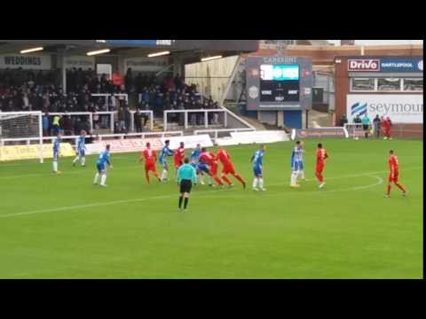 Hartlepool Utd. 3 vs Stamford 0 FA Cup 1st Round 06/11/16