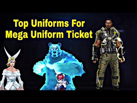 Top Uniforms Rank For Mega Uniform Ticket 2022 And important Tips - Marvel Future Fight