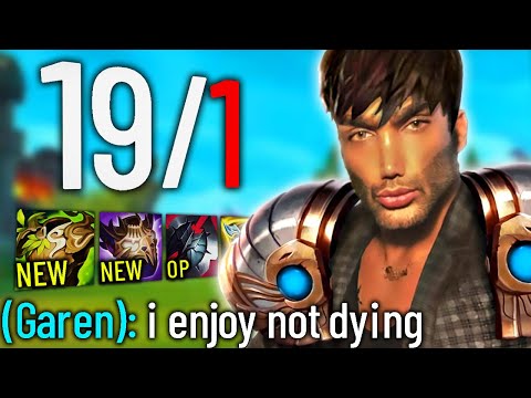 NEW TANK GAREN CAN'T DIE..