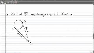 10-5 Tangents