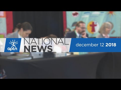 APTN National News December 12, 2018 – Prime Minister Trudeau gets attention, Day 3 of MMIWG Inquiry