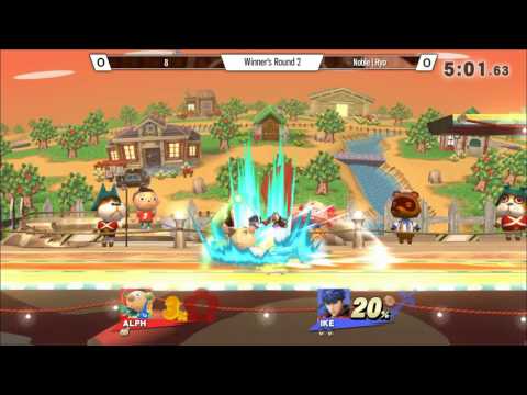 CB11 Singles - Noble|Ryo (Ike) Vs. SCRUMP|8 (Alph) SSB4 Winners Round 2