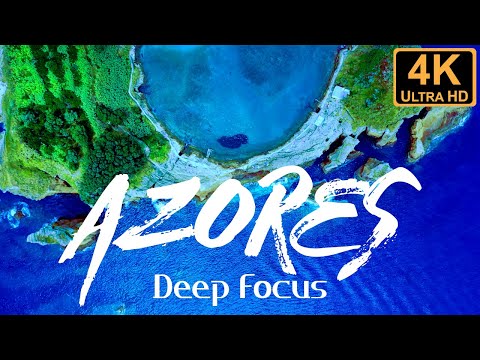 FLYING OVER AZORES - DEEP FOCUS - Instrumental Meditation