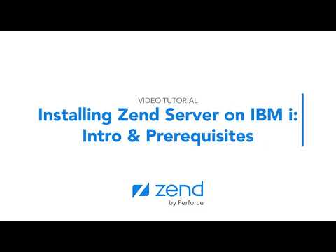 Installing Zend Server on IBM i - Intro & Prerequisites