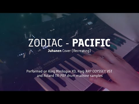 Zodiac (Зодиак) - PACIFIC (Juhanen cover/recreating/кавер) || Korg Minilogue XD + ARP ODYSSEY VST