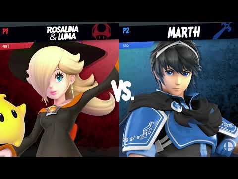 Sunday Smash Sesh #14 LF - FIRE (Rosalina) vs Codicia (Marth)