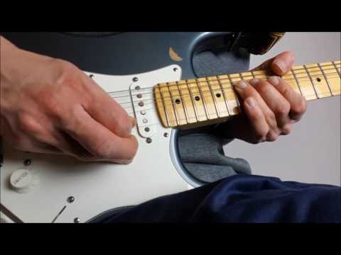 On The Turning Away Guitar Solo Tutorial (Pink Floyd) 2017
