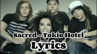 Sacred - Tokio Hotel Lyrics