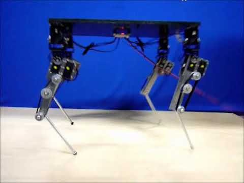エンジニアリングデザイン学科 4足歩行ロボット　ウォーク