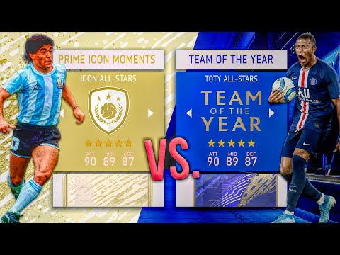 PRIME ICON MOMENTS vs. TEAM OF THE YEAR! - FIFA 20 Career Mode