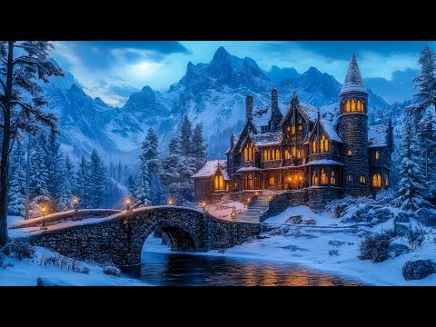 Charming Celtic Winter ❄️ Traditional Medieval Music - Snowy Castle and Medieval Relaxing Music 🎶