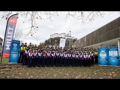 Youth Olympic Team Austria bestens gekleidet nach Italien | Winter-EYOF 2023