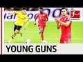Top 5 Youngest Goalscorers 2019/20 So Far - Sancho, Zirkzee, Davies & More