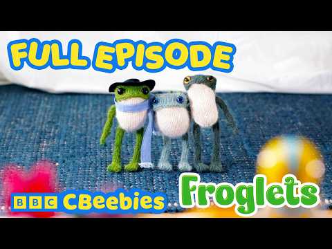 カエルの子供たちとシアター | フルエピソード | CBeebies 🐸🎭 (Theatre with the Froglets | Full Episode | CBeebies 🐸🎭)