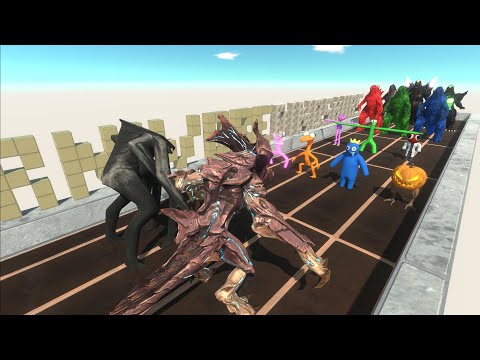 MUTO FEMALE VS RAIJIN DEATH RUN - Animal Revolt Battle Simulator
