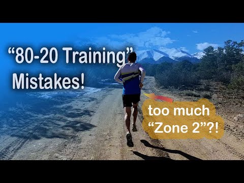 "80-20 Running Rule" Mistake and Zone 2 Training! Why Runners do this wrong? Coach Sage Canaday