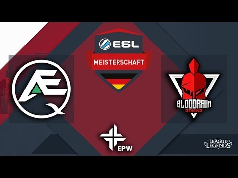 ESL Meisterschaft - AEQ vs BRG  Gaming Season Frühling 2019