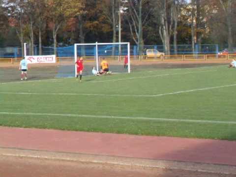 Iskra Pszczyna - MKS Lędziny 1:3 (gol Sosnowskiego)