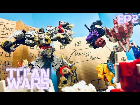 DINOBOTS UNITE!!! | Rise of Volcanicus | TRANSFORMERS: Titan Wars EP2