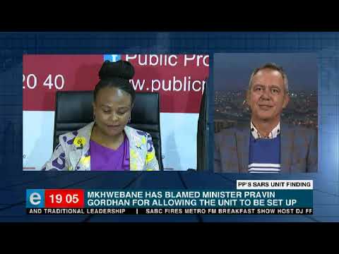 Law expert not convinced with Mkhwebane's report