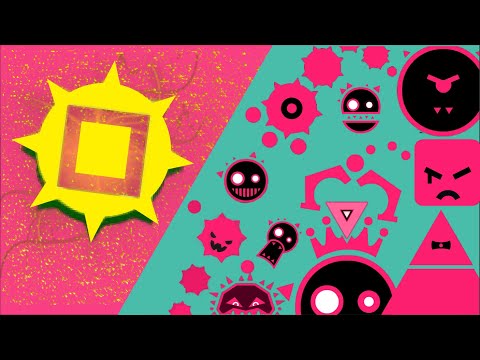 Gold Boi VS all Bosses (During an Earth Quake) - Just Shapes and Beats mod by MyBinGamer