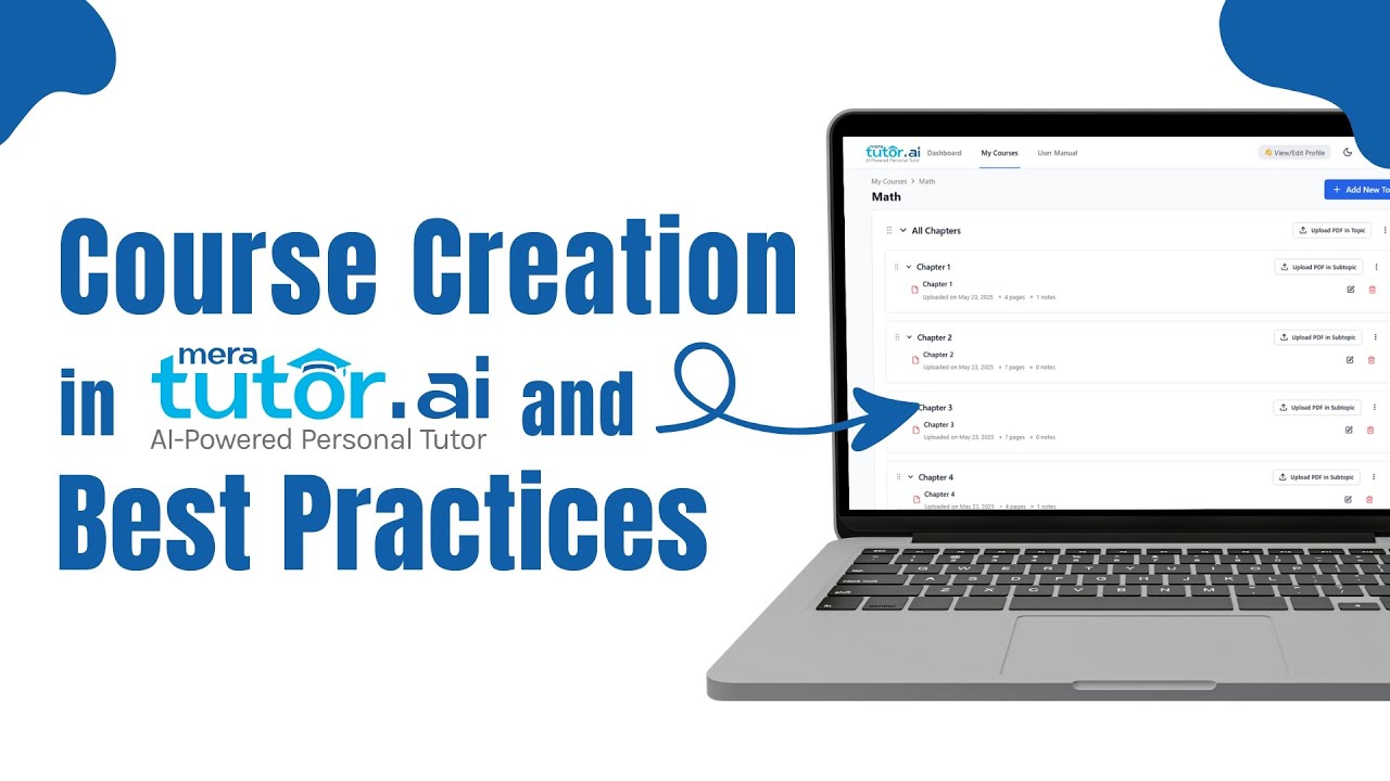 08. Course Creation in MeraTutor.AI & Best Practices