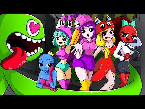 [Animation] Delicious "Garten of Banban But Girls!" | Banban, Ophelia Bird, Jumbo Josh | Gummy Dora