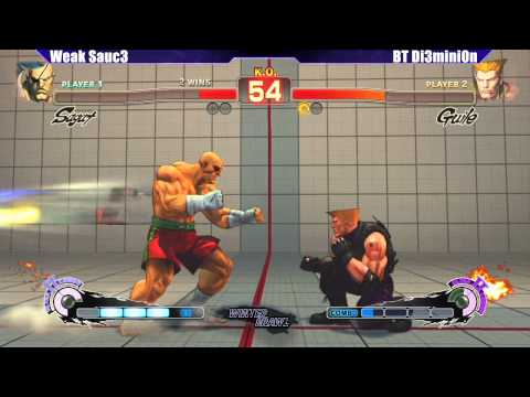 SSF4 AE 2012 Top 16 Weaksauce vs BT Dieminion - WB6 Road to Evo 2012