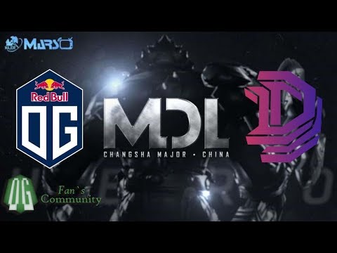 OG vs DD -  Game 2 - MDL Changsha 2018 - Europe Qualifier - Quarterfinal