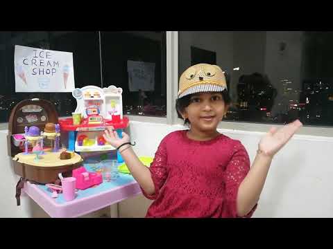 KRISHIKA PRETEND PLAY WITH ICECREAM TOYS