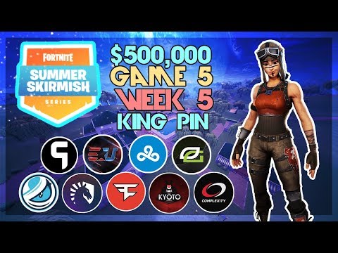 $500,000 🥊King Pin Summer Skirmish🥊 Week 5 Game 5 (Fortnite)