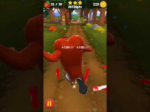 Looney Tunes Dash! (iPhone) - Level 1-3 Complete (Wabbit Season)