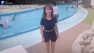 《エロTikTok》『水着』透けたようです