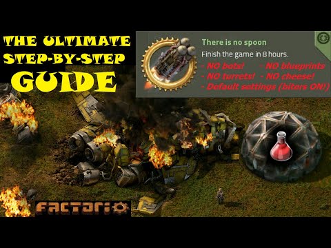 Factorio "There is no Spoon" on 100% Default Settings: The Ultimate Comprehensive Guide!