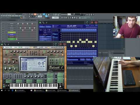 BlueARP arpeggiator v225 new factory bank demo