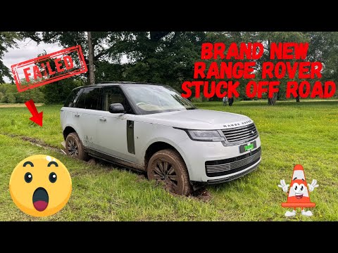 OFF ROAD FAIL - BRAND NEW RANGE ROVER VS DISCOVERY 4 - WOOPS