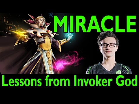Miracle- [Invoker] ►Lesson From The Invoker GOD- Dota2 7.04