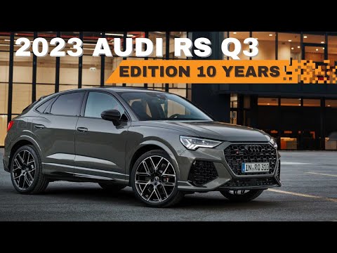 2023 Audi RS Q3 Edition 10 Years Blacks Out Everything
