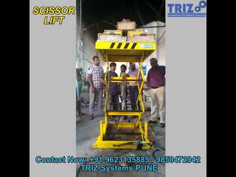 Hydraulic Scissor Lifting Table Trolleys