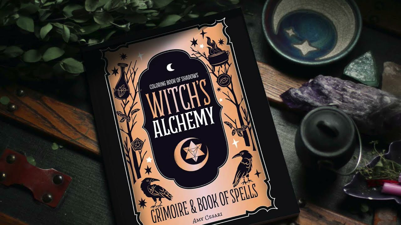 Witch's Alchemy Preview (2021 Planner Re-Release)