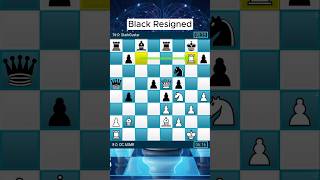 Online Chess ASMR #80 ♟️ — Black Resigned #shorts