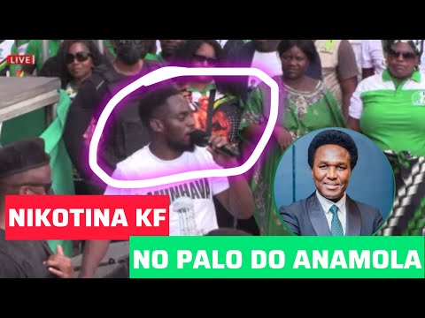 LANÇAMENTO OFICIAL DO PARTIDO ANAMOLA DE VENÂNCIO MONDLANE (NIKOTINA KF)