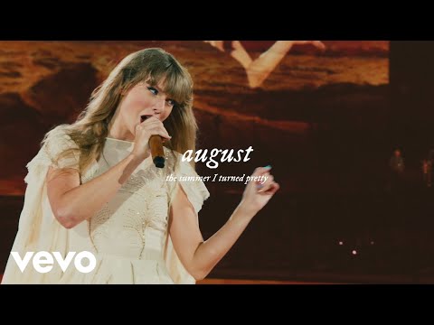 Taylor Swift - august (Official Eras Tour Music Video) (The Summer I Turned Pretty)