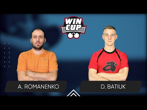10:45 Andrii Romanenko - Dmytro Batiuk 17.01.2025 WINCUP Master. TABLE 2