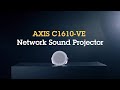 Axis Netzwerklautsprecher C1610-VE