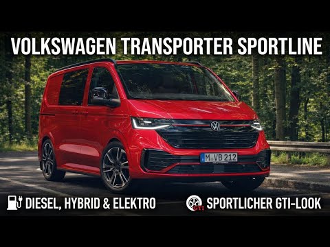 2026 VW Transporter (T7) Sportline mit GTI-Look im Detail