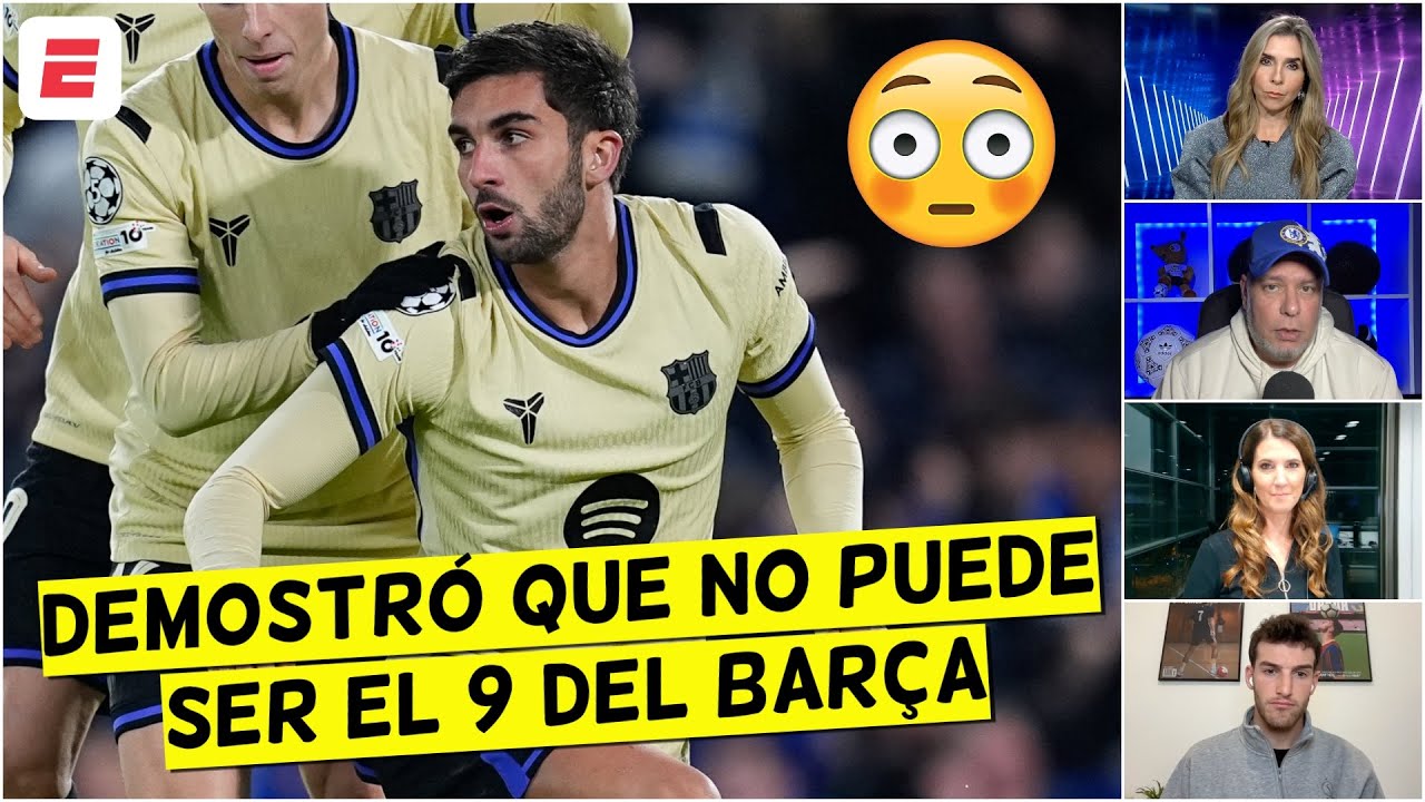 BARCELONA NO PUEDE tener a FERRAN TORRES como 9 si quiere GANAR LA CHAMPIONS LEAGUE | Exclusivos