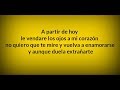 David Bisbal, Sebástian Yatra - A Partir De Hoy (Letra)