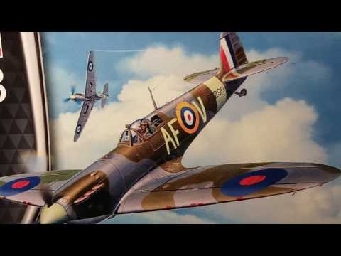 Revell - Spitfire Mk.IIa dovanų komplektas, 1/72, 63953 video